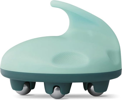 Lymphatic Massage Roller for Cellulite Remover Body Sculpting - Handheld Cellulite Massage Tool for Body Bloat Blood Circulation Lymphatic Drainage Green