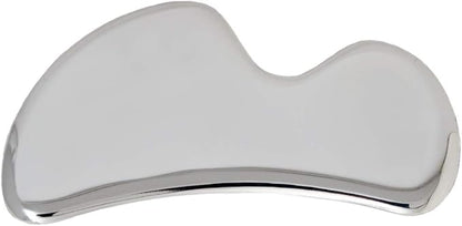 Gua sha Tool gua sha Stainless Steel iastm Tool Gussha Massage Tool Muscle Scraping Tool for Soft Tissue Therapy and Reduce Arms,Back, Legs, Neck Muscle Pain(SSB)………
