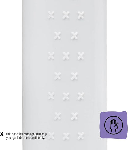 Kids Electric Toothbrush - Rechargeable Vibrating Toothbrush with Timer Includes 6 Replacement Heads, Gently Cleans Teeth, Girls & Boys, Kids & Toddlers Age 2+, Alien