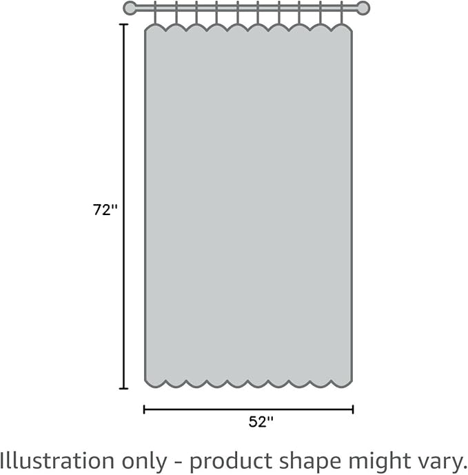 Joydeco Linen Curtains 72 Inch Length 2 Panels Set, Light Filtering Living Room Curtains (W52 x L72 Inch, Pistachio Shell)