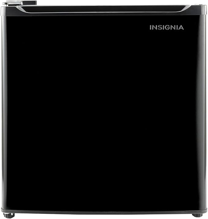 RecPro 1.7 Cu Ft 12V RV Refrigerator | Compact Fridge with Reversible Door, 2L Bottle Door Storage, 7 Temp Settings | Eco-Friendly R600A, Leveling Feet, Wire Shelf | 19.5”H x 17.5”W x 19.8”D