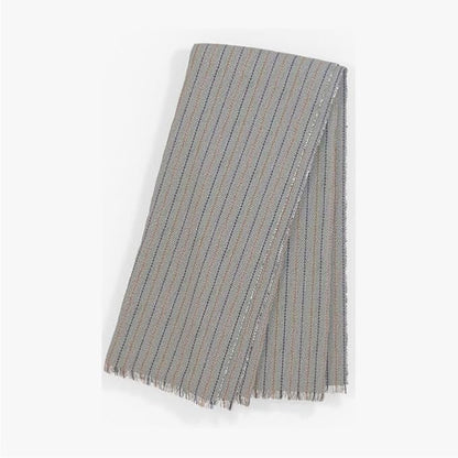 Outer Insect Shield Lightweight Throw Blanket - Pinstripe, 50’’W x 60’’, Recycled Material, Repels Mosquitoes, Ticks, Fleas & Flies, Machine Washable, Camping, Picnic, Beach, Travel