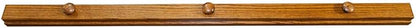 RRD Quilt Hanger for Wall for Display (48") Amish Made Wooden Quilt Rack Wall Mount - Rustic Tapestry Quilt Wall Hangers (Oak Wood, Michaels Stain, 48" Long)
