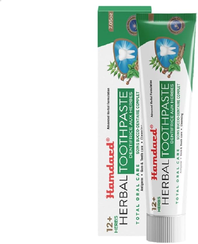 Hamdard 12 Herbs Miswak Total Oral Care Toothpaste 200g