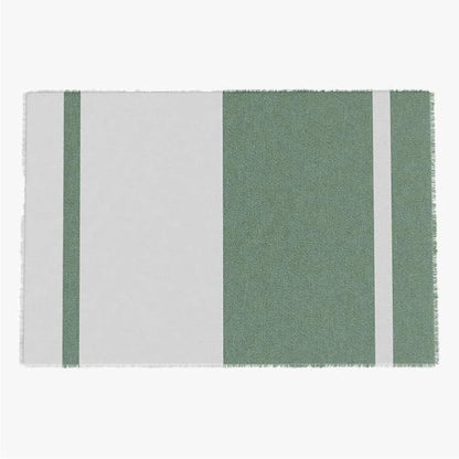 Outer Bug Shield Outdoor Throw Blanket w/Insect Shield Repellent Gear Technology- Lightweight Insect-Repellent Outdoor Blanket, Camping, Picnic & Beach Blanket, Forest Green Colorblock, 60" W x80