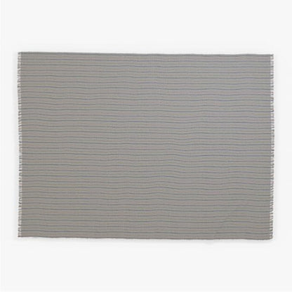 Outer Insect Shield Lightweight Throw Blanket - Pinstripe, 50’’W x 60’’, Recycled Material, Repels Mosquitoes, Ticks, Fleas & Flies, Machine Washable, Camping, Picnic, Beach, Travel