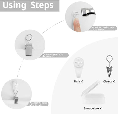 HZOHNAGO Aztec Tapestry Turquoise Blue and Brown and Native American Tribal Pattern Printed Wall Tapestry Wall Hanging for Bedroom Living Room Dorm 60" W x 40" H