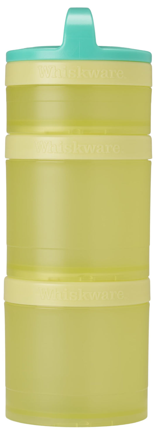 Whiskware™ Dino Discovery Snack Pack – 3‑Tier Stackable Kids Snack Cups