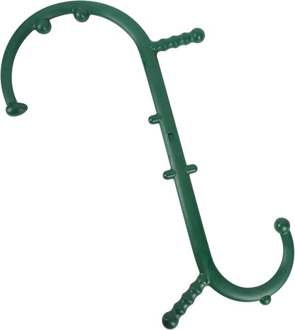 Massage Trigger Point Cane, Body Deep Tissue, Handheld Back, Neck, Shoulder, Leg and Feet Massager Rod, Muscle Release Tool Self Massage Hook Cane for Women & Men, Green