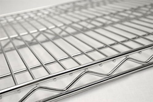 Omega Products Corporation 24" Deep x 54" Wide x 14" High Chrome Stationary Dunnage Rack