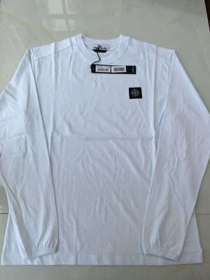 Camiseta de punto de manga larga de algodón