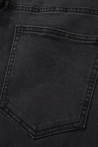 Men's Washed Bootcut Jeans