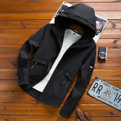 Men's Casual Hooded Jacket