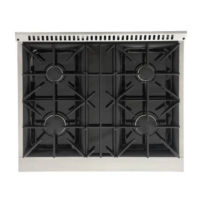 Kucht 30” Pro-Style Kitchen Dual Fuel Range - KDF302/LP-LB