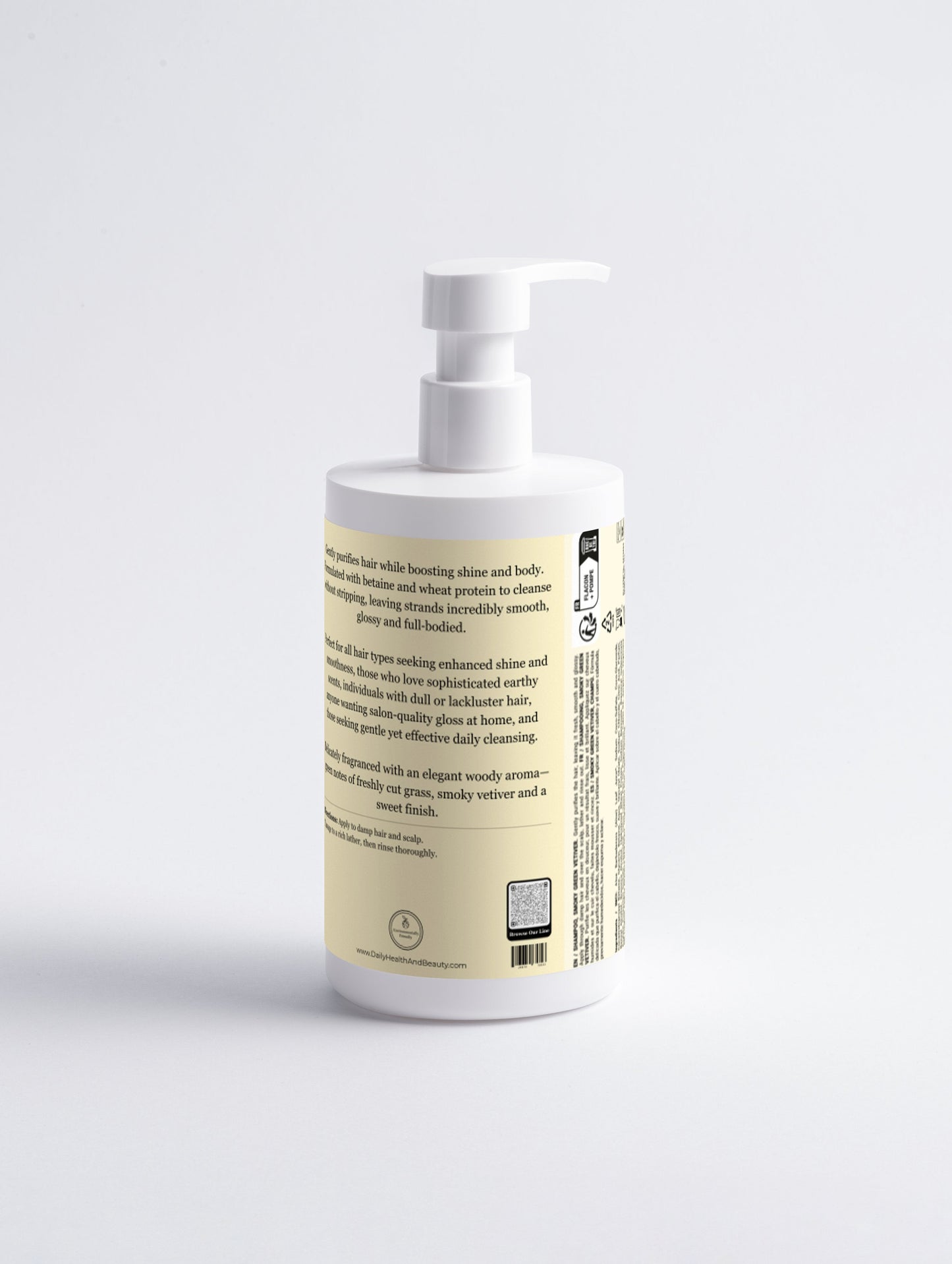 Gloss Shampoo, Smoky Green Vetiver