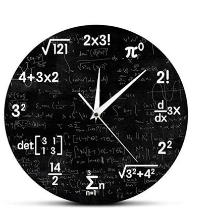 Creative Bully Formula Wall Clock