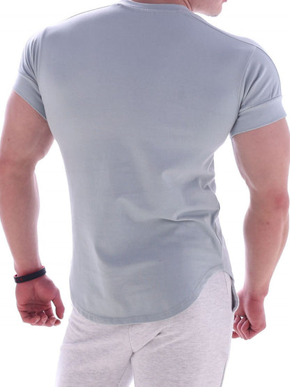 Men's Round Neck Short Sleeve T-Shirt