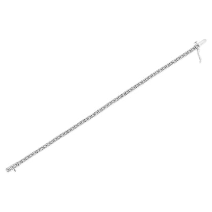 14K White Gold 2.00 Cttw Prong Set Lab Grown Round Diamond Classic Tennis Bracelet (F-G Color, VS2-SI1 Clarity) - 7.25"