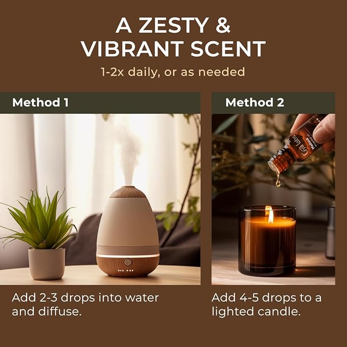 Gya Labs Melissa Essential Oil - 0.34 Fl Oz - 100% Pure Natural Melissa Oil for Candle Making Scent
