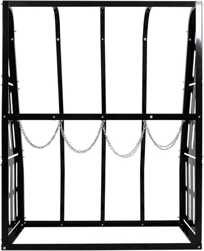 Vertical Bar Rack Standing Steel Vertical Long Parts Industrialized Large Capacity Storage Racks Rugged and Durable for Factories, Warehouses, Garages