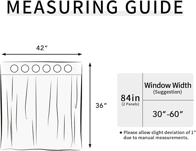 Easy-Going Blackout Curtains for Bedroom, Solid Thermal Insulated Grommet and Noise Reduction Window Drapes, Room Darkening Curtains for Living Room, 2 Panels (42x36 in, Beige)