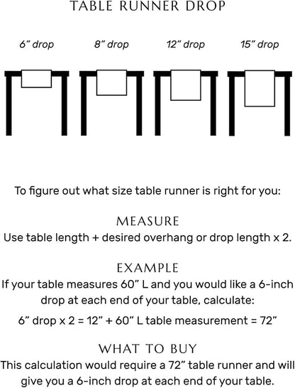 Solino Home Linen Table Runner 48 Inches - 100% Pure Linen Golden Straw Table Runner 14 x 48 Inch Ideal for Dresser and Coffee Tables - Fall, Autumn, Thanksgiving - Fete