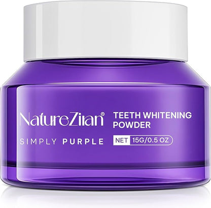 Teeth Whitening Powder - Teeth Whitening - Removes Stains - No Sensitivity - Toothpaste Power - Breath Freshener - for Coffee, Tea and Tobacco Stains 15g