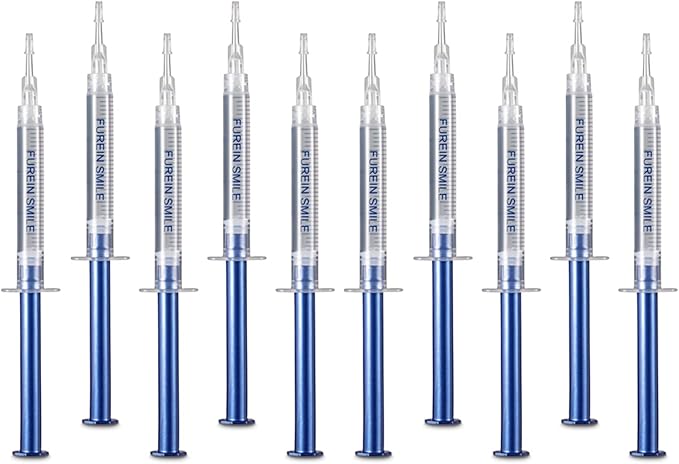 Teeth Whitening Gel Refills 10PCS Tooth Whitener 48+ Treatments -Removes Years of Stains 35% Carbamide Peroxide