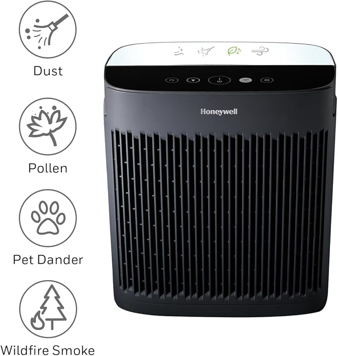 Honeywell Insight 190' Medium-Large Rooms HEPA Air Purifier Black