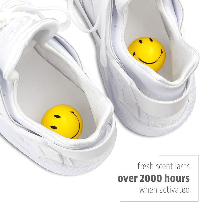 Sneaker Balls Odor-Fighting Shoe Fresheners, Eliminates Unpleasant Smells, Perfect For Sneakers, Gym Bags, Gear Bags, Drawers, Lockers, And More!, Jungle Animals, 6 Pack