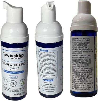 Swissklip Teeth Whitening Foam Toothpaste Also a Teeth Whitener in The Market I We Offer Best Teeth Whitening Products for Professional Teeth Whitening Kit (3)