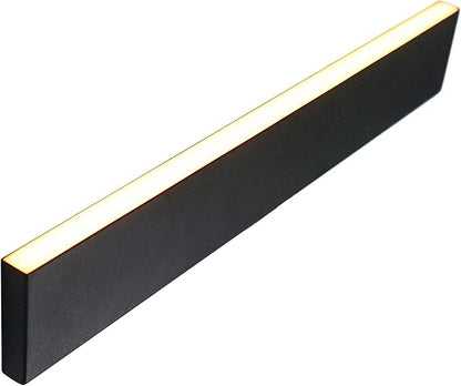 LUMENGY Paver Light Slim 0.5x18 Inch Glare-Free 2700K Warm White, Steel Brick Lighting for Pavers, Walls, Driveway & Pathway Borders, Waterproof IP67, 12V AC/DC Drive-Over Rated