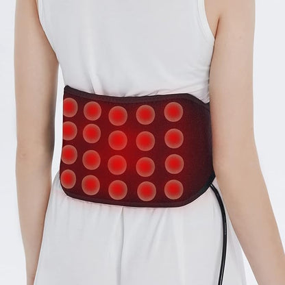 UTK Heating Pad for Back Pain Relief, Far Infrared Heating Pads with 20 Natural Jade Stones, Heating Fast, Hot Enough, Auto Shut Off, Smart Controller, 55'' Large Size Heat Pad for Back