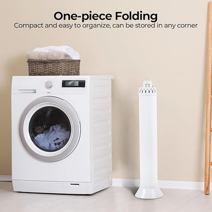 4-Legged Clothes Drying Rack Foldable,Octopus-Shaped Portable Laundry Drying Rack,Outdoor and Indoor Collapsible Drying Rack with 4 Pulleys,2 Tier