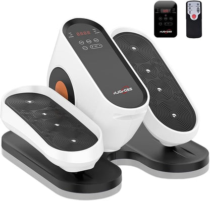 Under Desk Elliptical Machine, Electric Ellipse Leg Exerciser as Seen on Tv for Seniors with 10 Adjustable,Pedal Exerciser,Exercise Equipment for Home
