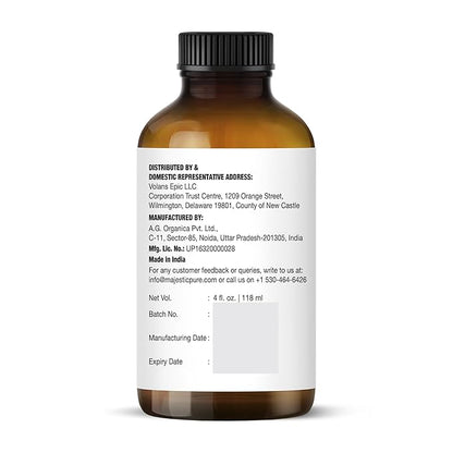 Majestic Pure Lavender Essential Oil with Glass Dropper - 4 Fl Oz Pack of 2-100% Pure and Natural Lavender Oil - Premium Grade Essential Oils for Diffuser, Aromatherapy, Soap and Candle Making