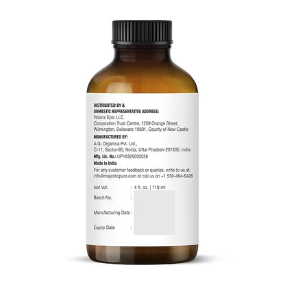 Majestic Pure Lavender Essential Oil with Glass Dropper - Huge 4 Fl Oz - 100% Pure and Natural Lavender Oil - Premium Grade Essential Oils for Diffuser, Aromatherapy, Soap and Candle Making