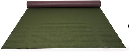 Marine Carpet,5 FT x 20 FT Olive Green Indoor Outdoor Carpet 0.2" Thick with Water-Proof TPE Backing, Non-Slide for Home, Patio, Porch, Deck