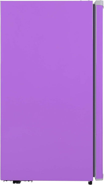 RCA RFR321-PURPLE 3.2 Cu Ft Compact Fridge, Mini Refrigerator, Purple