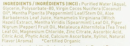 Desert Essence Coconut Oil Mouthwash- Alcohol & Sugar-Free - Coconut Oil & Tea Tree Oil Mouthwash for Adults & Kids 6+ - Promotes Gum Health, Fresh Breath, Soothing