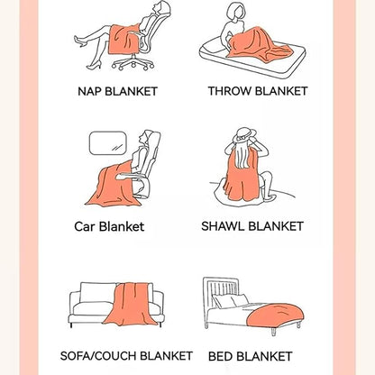 UKELER Plush Furry Throw Blanket Large Super Soft Fluffy Blankets Throws for Bed, Couch, Sofa, Office, Camping Plush Shaggy Faux Fur Blanket 60''x80'' Grey