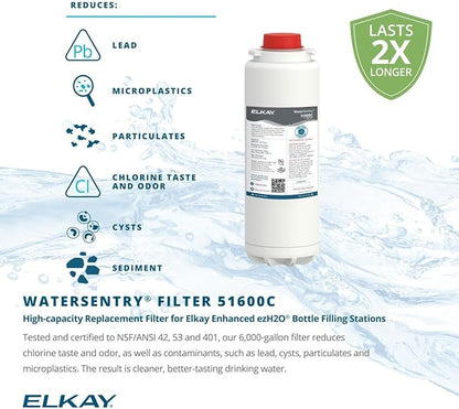 Elkay LZS8WSSP Enhanced Bottle Filler & Single ADA Cooler Refrigerated Stainless High Capacity Lead Drop Down Wrapper