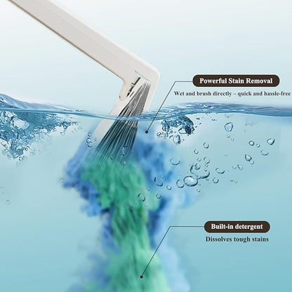 Disposable Toilet Brush with Replaceable Heads, Wall-Mounted Holder, Hygienic Bathroom Cleaning Tool (Dark Grey Toilet Brush + 18 Refills)
