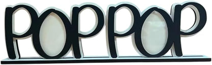 Gift for PopPop, Picture frame for Grandpa, Grandpa picture frame, Pop Pop picture frame, Gift for new papa, Grandparent photo frame (PopPop)