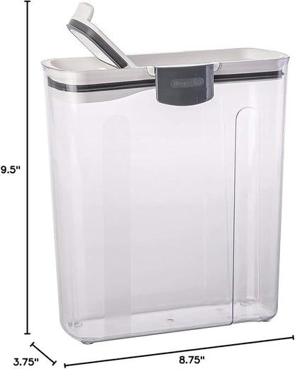 ProKeeper Cereal Storage Container, 3-Quart, Airtight Seal, Dishwasher Safe, BPA-Free Plastic