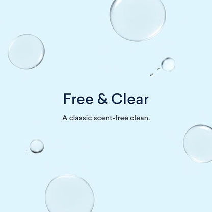 BLUELAND Oxi Laundry Booster Powder Refill 2-Pack, Fragrance Free & Clear, 50 Loads, 35.2 oz, Plastic-Free, Eco Friendly, Oxy Cleaner, Stain Remover