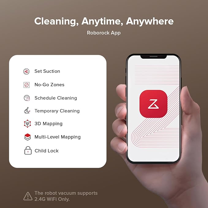 roborock Q10 X5+ Robot Vacuum and Mop, Self-Emptying, Hands-Free Cleaning for up to 7 Weeks, 10,000Pa Suction, Obstacle Avoidance, LiDAR Navigation, No-Go Zones, Black