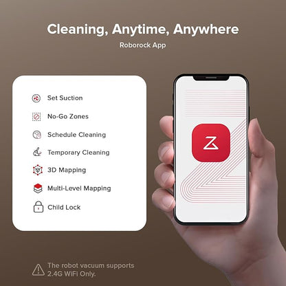 roborock Q10 X5+ Robot Vacuum and Mop, Self-Emptying, Hands-Free Cleaning for up to 7 Weeks, 10,000Pa Suction, Obstacle Avoidance, LiDAR Navigation, No-Go Zones, Black