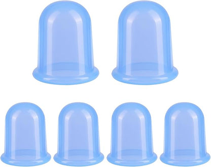 Silicone Cupping Therapy Set - Cupping Kit for Massage Therapy - Cellulite Remover Cupping Set - Anti Cellulite Cup Massager, Vacuum Suction Massage Cups for Cellulite Reduction