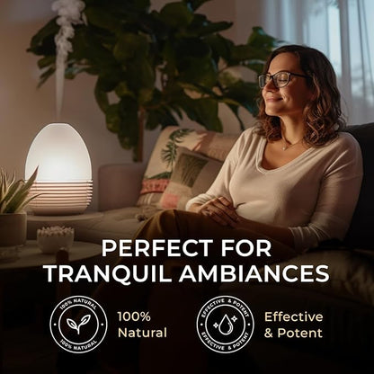Gya Labs Vetiver Essential Oil Creates a Tranquil Atmosphere for Relaxation - 0.34 Fl Oz - 100% Pure Natural Vetiver Oil for Skin, Hair, Diffuser & Candle Making Scent